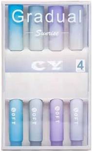 DGSELL CREATIONS Gradual Shadow Highlighter|Marker Highlighter with Assorted Ink Colours