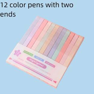 Wengonvila Aesthetic Cute Highlighter Pen, Bible Highlighters and Pens No Bleed