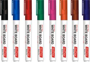 Soni Officemate Refillable Whiteboard Marker (Pack of 8) PP Box