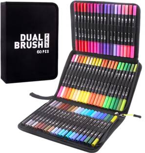 Tinker Squad Dual Tip Acrylic Marker Set | Permanent Markers for Art and Drawing Set