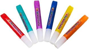 Kreative Kraft 6Pcs DIY Bubble Popcorn Drawing Pens