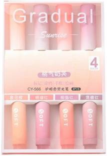 FLOSTRAIN Silly Panda Gradual Highlighter Assorted Colors | Markers