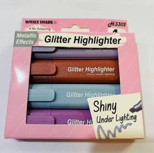 DEEGLO New Glitter Highlighter Metallic Effects Colours
