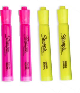 Sharpie Tank Highlighters Chisel Tip Assorted Fluorescent