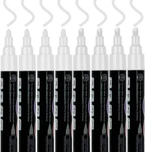 PATHOS INDIA White Erasable Liquid Chalk Marker Pens