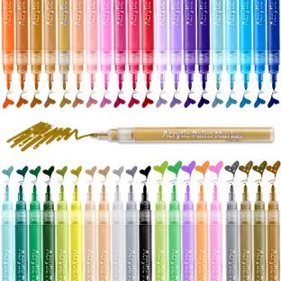 Arrolliant AROOLLAINT acrylic marker set of 12