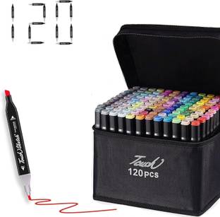 Arrolliant Touch Cool Alcohol Markers Professional Art Set Fine And Chisel Tip