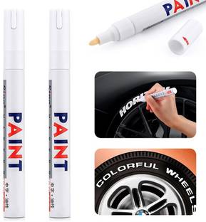 CRAZYGOL Wheel marker pen Suitable for use on a wide range of including tires,metal,glass Gel Pen
