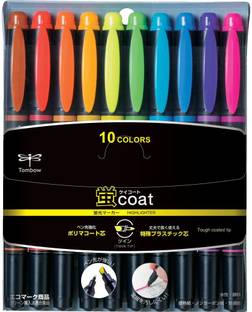 Tombow Kay Coat Double-Sided Fluorescent Highlighter Pen