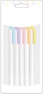 F A T A H Highlighter, Gentle Mild, Set of 5 Colors, Multicolor