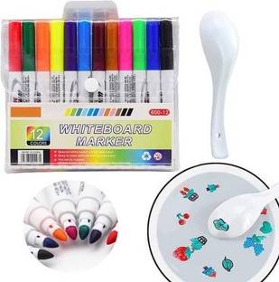 SEVENSPACE Colors Floating Pen for art and craft (Set of 12, Multicolor)
