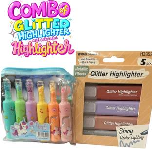 Elsa PACK OF 2 HIGHLITERS WITH BEAUTIFUL DIFFRENT SHADES