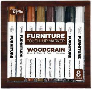 COZYZORO Furniture Touch-Up Marker Pen (8 Colour Set)