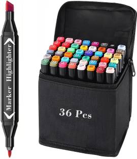 Super Toy 36 Dual Tip Highlighter Marker Pen For Kids Boys