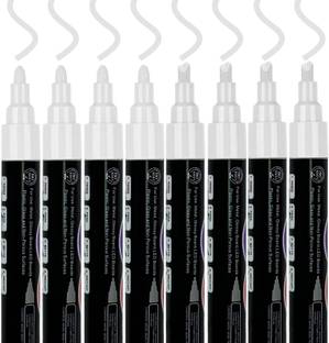 PATHOS INDIA White Erasable Liquid Chalk Marker Pens