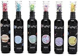 DGV Highlighter Marker Cute Space Theme Bottle Shaped Markers for Kids Girls Boys
