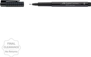 FABER-CASTELL Pitt Artist Pen M(Medium)Box Black