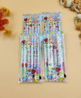 Paper Bear BT21 2 tip highlighter set of 4