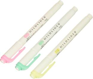 Zebra MildLiner Highlighter Mild Liner, (WKT7-3C)
