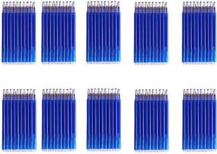 aakriti store Invisible Refill Disappearing Erasable Removable Ink Pen for Fabric Garment, Leather and Marking Shoes (Blue, 100)