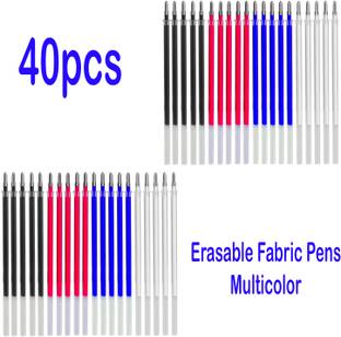 aakriti store Fabric Pen Marker Refills for Heat Erasable Fabric Pens, Tailoring Dressmaking