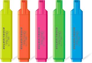 Soni Officemate Highlighter Set of 5 PP Box