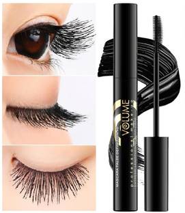 manasona Waterproof Volume| Smudge proof Curling Mascara for eye makeup 10 ml