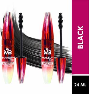 YHI Makeup Bar Waterproof Mascara | Instant Volume, Length & curling | 36Hour Volume 24 ml