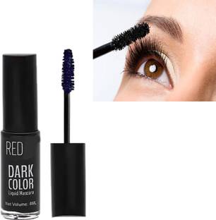 NG MART RED DARK BLACK COLOUR MASCARA FOR SHINNER & CUTE EYES PACK OF - 8ml x 1 8 ml