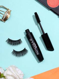 RONZILLE Volumizing Long-Stay of up to 8 Hours,Smudge-Proof, Lightweight Black Mascara 8 ml