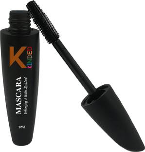 KINDED Volumizing Waterproof Curling Eye Makeup Mascara Intense Black False Lash Effect 9 ml