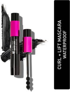 MyGlamm Super Lash Volumising Mascara (Black Shade) | Waterproof Curling Mascara 9 ml