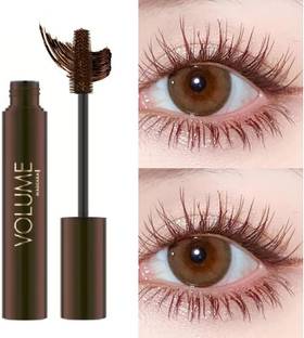 GULGLOW99 Korean Brown Volumizing Mascara, Waterproof & Smudge-Proof, Long-Lasting 10 ml