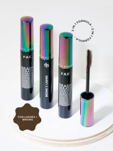 FAE Beauty Brash Dual Mascara & Brow Gel|Volumizing & Lengthening Formula 10 g