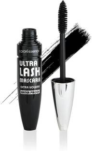 COLORESSENCE Ultra Lash Mascara | Extra Volume | Waterproof & Smudge Proof with Curling Brush 15 ml