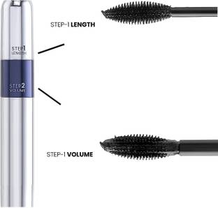 VISYA BEAUTY Mascara, Curls Lashes, Highly Pigmented Colour, Long-lasting, Waterproof 15 ml