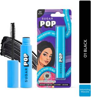 SUGAR POP Volumizing Mascara Black | Clump-free | Volumizes | Lengthens | Smudge-proof 9 ml