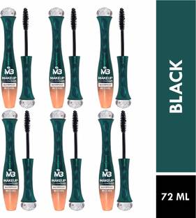 YHI Makeup Bar Waterproof Mascara | Instant Volume, Length, curling | 36 Hour Volume 72 ml