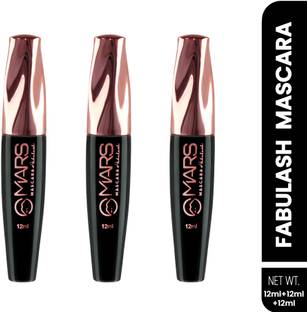 MARS Ultra Curl Long lasting Fabulash Mascara & Smudge Proof ( Pack Of 3 ) 36 ml