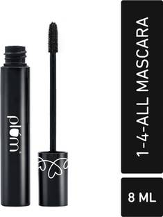 Plum Lash Drama 1-4-All Mascara | Length + Curl + Volume + Definition | 8 ml
