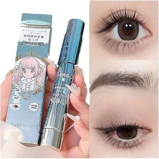 HANASUI Gege Bear Waterproof Fiber Curly Mascara: Smudge-Proof ,Volume for All-Day Wear 10 ml
