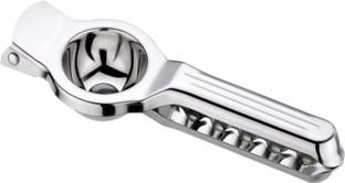 KUBER INDUSTRIES Stainless Steel Lemon Squeezer with Bottle Opener (Silver) Stainless Steel Masher