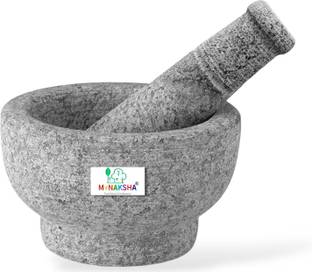Nakshathra and Pestle stone Stoneware Masher