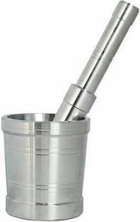 STAR CLASSIC OKHLI MUSAL/ PESTLE SET / KHALL BATTA / HAMAM DASTA / SIL BATTA Aluminium Masher