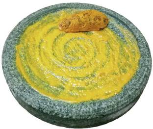 THANSHI AYUIR Thanshi 4 inch manjal stone 0001