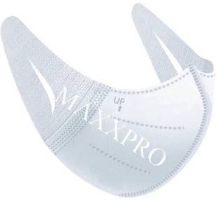 MaxxPro Comfy Life 3D 4 Layers Face Mask with 2 Melt-Blown Filter & Softest Ear Loops, Most Comfortable Mask Ever Reusable Mask With Melt Blown Fabric Layer
