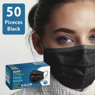 KGKR Surgical Mask With Melt Blown Fabric Layer for Mens ,Womens,Kids Washable, Reusable, Water Resistant Surgical Mask With Melt Blown Fabric Layer