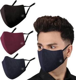 MASQ Anti-Pollution Anti-Bacterial BFE>99% 4 Layer Protective Face Mask for Man Rising sun Washable Cloth Mask