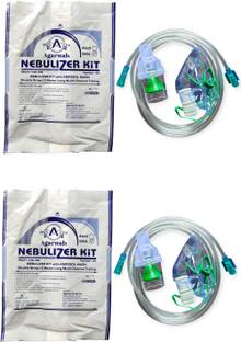 Agarwals Agarwals Nebulizer Mask with Air Tube and Medicine Chamber (Child Kit)(2 PCS) Nebulizer Mask with Air Tube and Medicine Chamber (Child Kit)(2 PCS) Reusable
