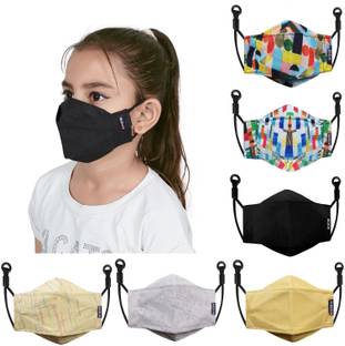 BILDOS Mask for Kids 3D Designed Cloth Masks With Adjustable Straps Cloth Mask